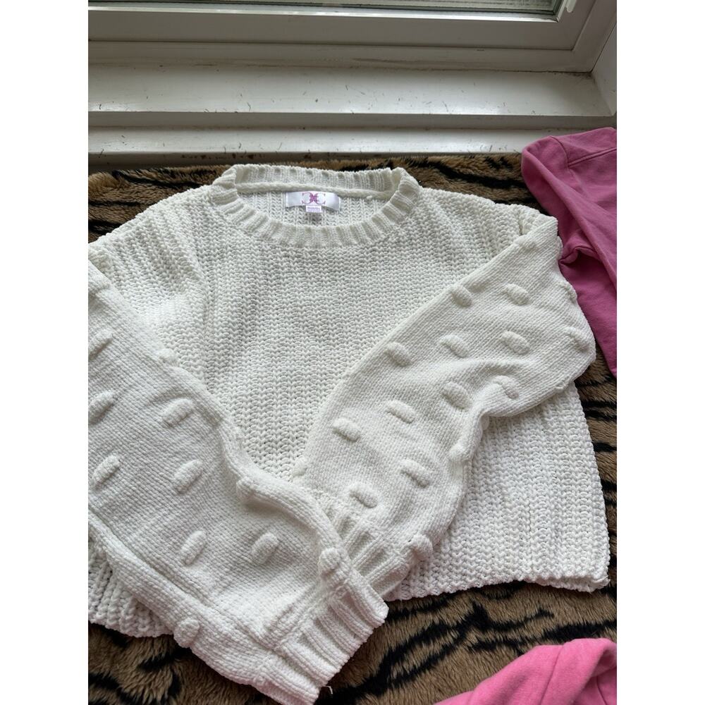 Assorted Brands Girls 10/12 Sweater And Sweatshirt Lot (5)